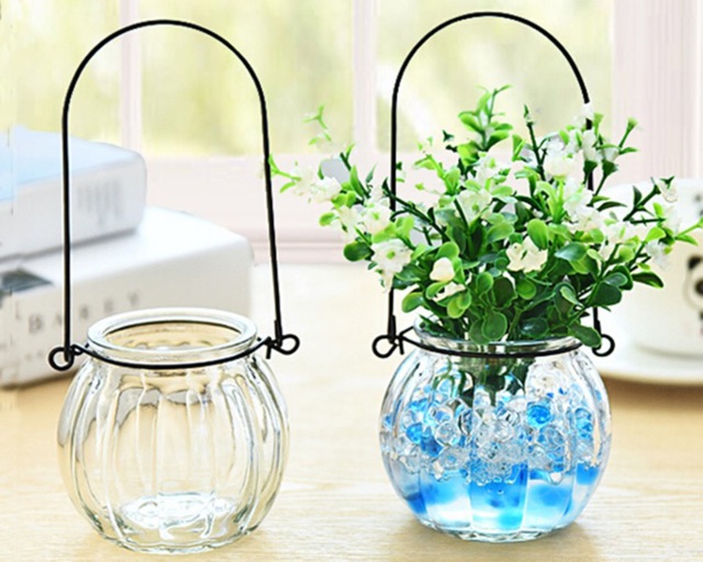 Hũ Thuỷ Tinh Bí Ngô Nút Gỗ Ép 200ml | BigBuy360 - bigbuy360.vn