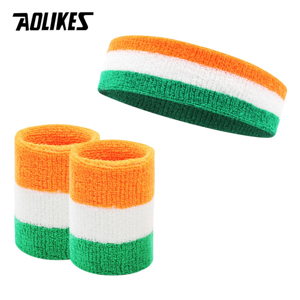 AOLIKES  Băng Đô Thể Thao Thấm Hút Mồ Hôi Cho Nam Và Nữ