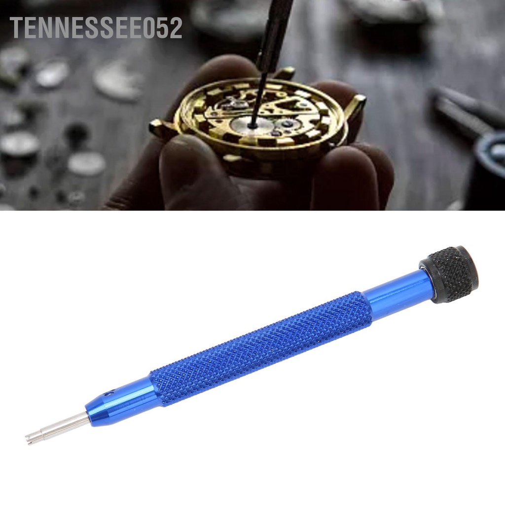 Tennessee052 Tua vít đồng hồ 6 ngạnh Công cụ di chuyển cầm tay chống gỉ cho các cửa hàng sửa chữa tại nhà