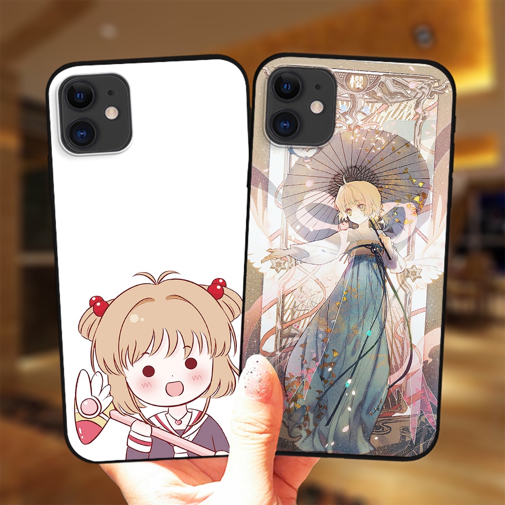 Ốp Điện Thoại Họa Tiết Hoa Anh Đào Cho iPhone 5 5S SE 6 6S Plus 7 8 Plus SE 2020