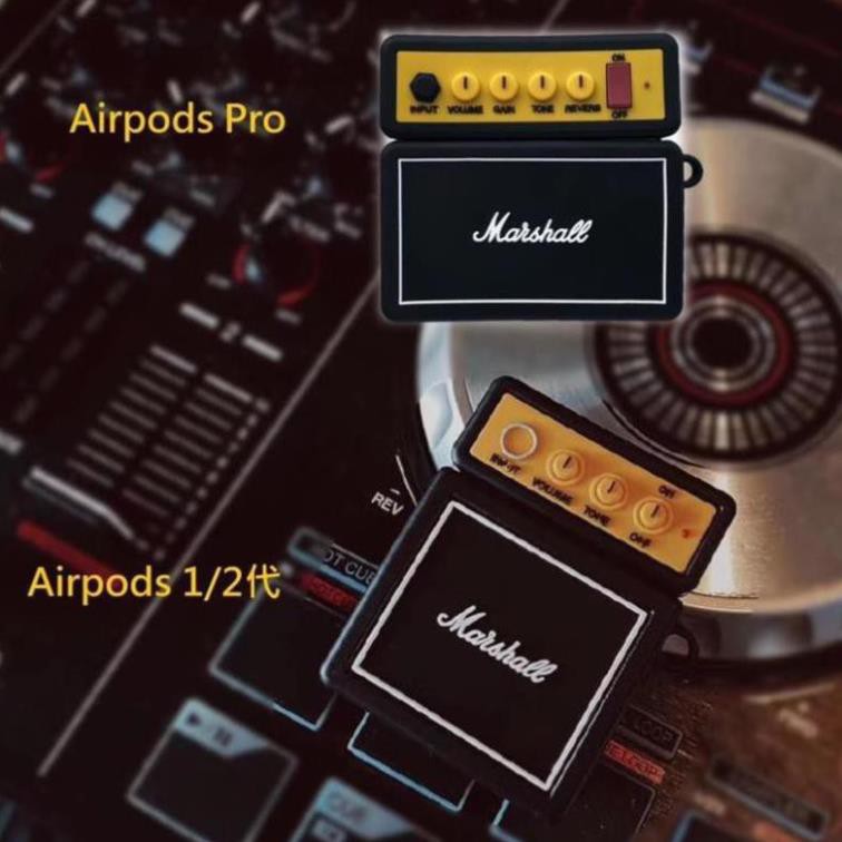 Case Airpod 1,2,Pro LOA ĐIỆN MARSHALL