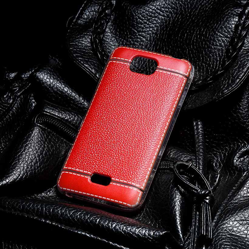 Ốp điện thoại thời trai phối họa tiết vải da nhiều màu sắc đầy tiện lợi cho Huawei Honor Bee Y541 Y5C Y541-U02 4.5 inch