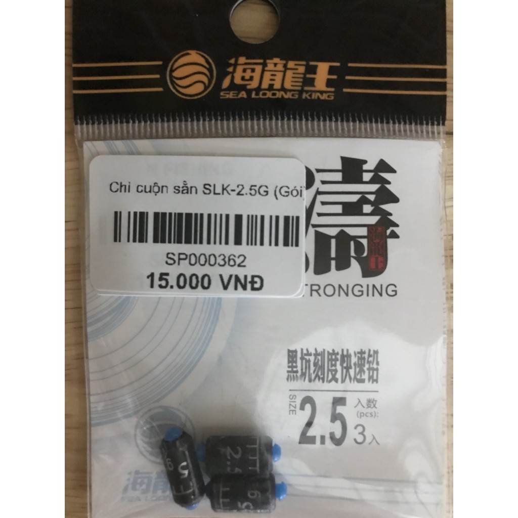 Chì cuộn sẵn SLK - 1.5G - 2.5G- 3.0G - 4.0G | BigBuy360 - bigbuy360.vn
