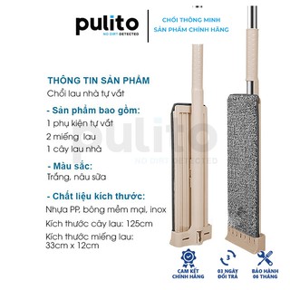 Cây lau nhà ,chổi lau nhà tự vắt phẳng thông minh Spin Mop xoay 360 độ LS-CLN-M1