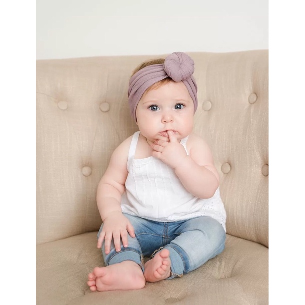 Băng đô cho bé Jasmine Baby nhiều màu