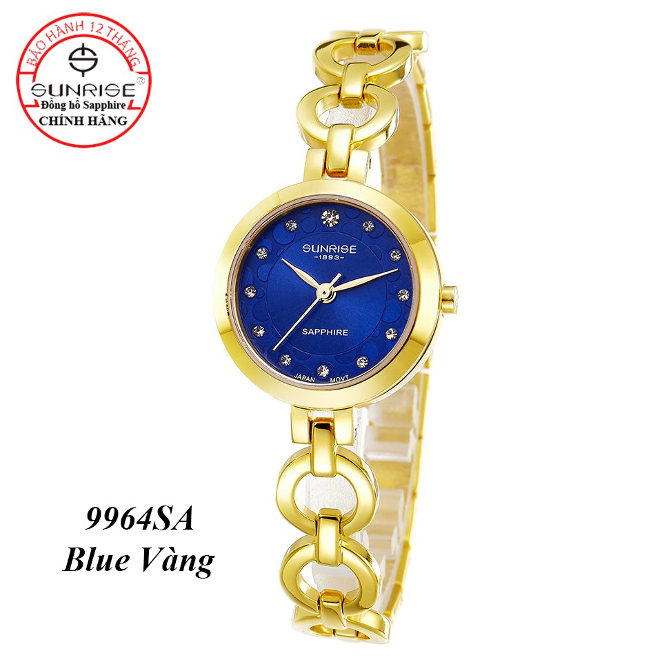 Đồng hồ nữ siêu mỏng Sunrise 9964SA kính Sapphire chống xước chống nước tốt - Fullbo | BigBuy360 - bigbuy360.vn
