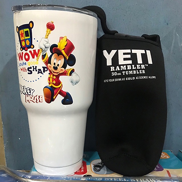 LY GIỮ NHIỆT THÁI LAN CAO CẤP HÌNH MICKEY 900ML