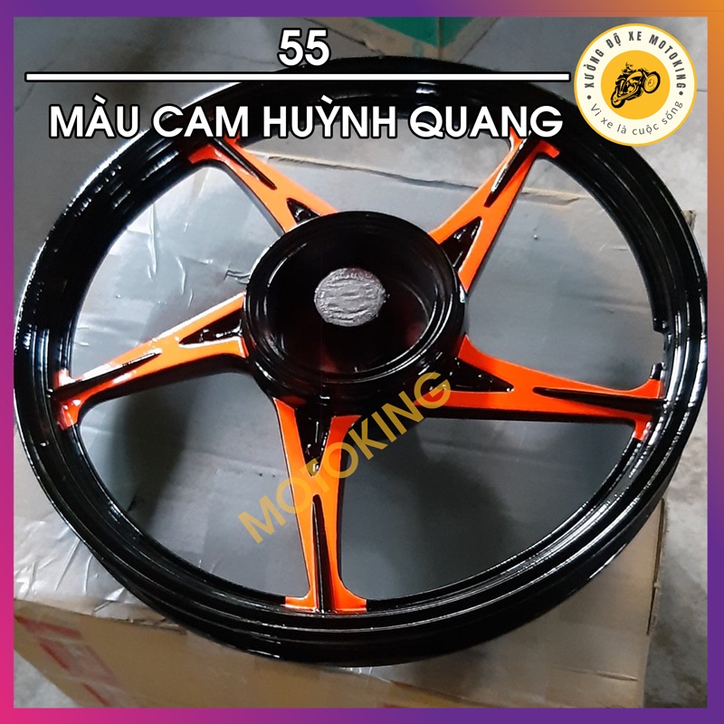 Combo sơn samurai màu cam huỳnh quang 2K chuẩn quy trình độ bền 5 năm 2K04 - UC1002 - 55 - 2K01