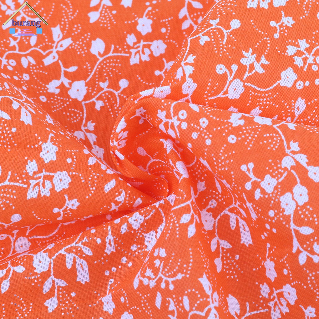 Set 7 mảnh vải cotton nhiều họa tiết dùng cho may vá