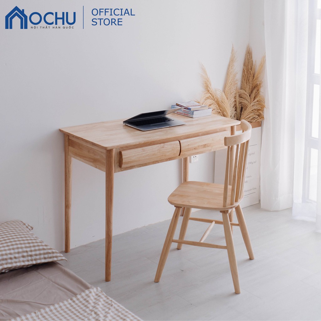Bàn Làm Việc Gỗ Có Hộc OCHU - B Table - Natural | BigBuy360 - bigbuy360.vn