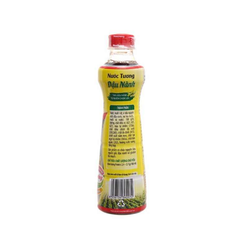 Nước tương đậu nành lên men tự nhiên 280ml - 500ml