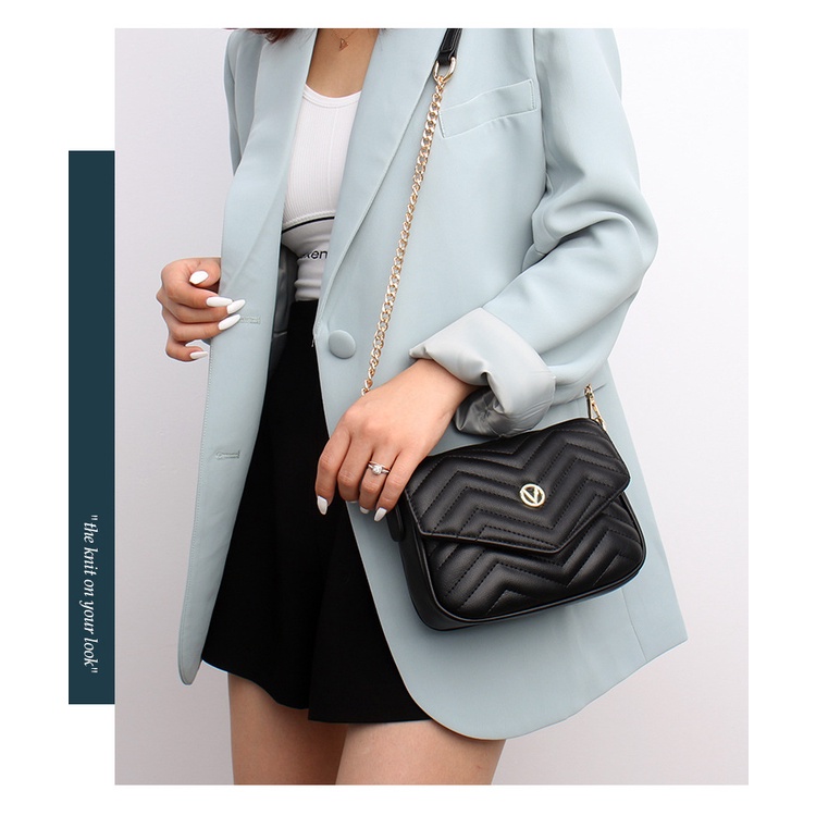 TÚI CLUTCH NỮ CẦM TAY THỜI TRANG DA PU CAO CẤP MÀU ĐEN TRƠN DẬP VÂN NỔI Y2883
