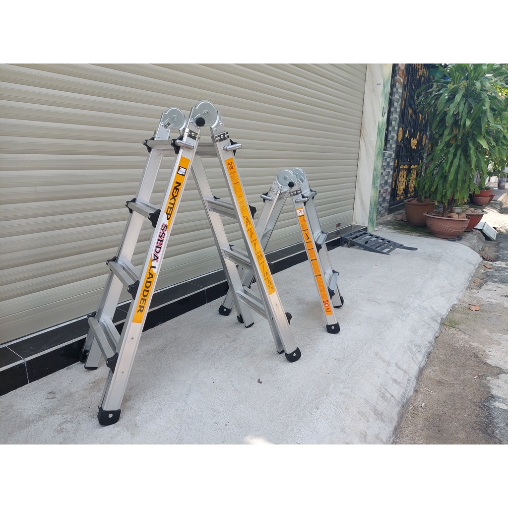 Thang nhôm rút đa năng Hyundai LS-44