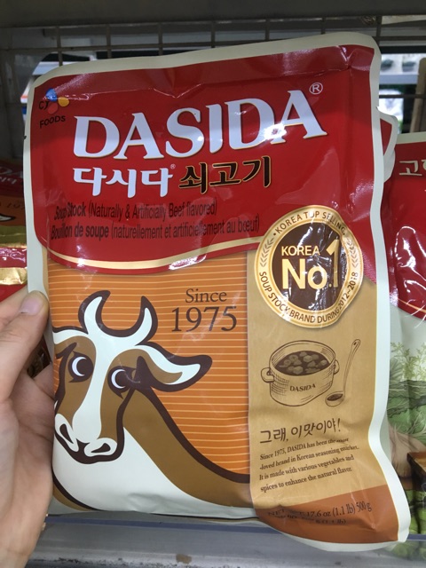 1kg Bột Nêm Bò Dasida Hàn Quốc Cao Cấp