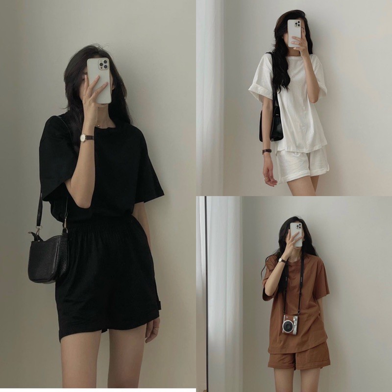 [Mã FAGREEN245 giảm 10% tối đa 30K đơn 99K] SET TRƠN BA MÀU SIÊU ĐẸP