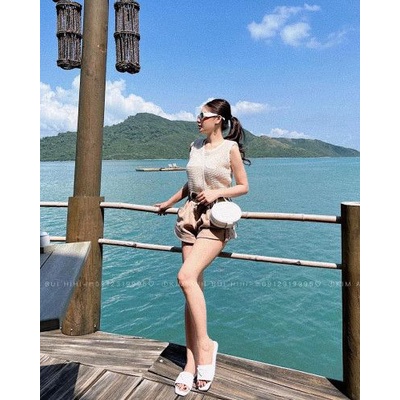 Áo Lưới Nữ 3 Lỗ Chữ X - Gợi Cảm Quyến Rũ - Hàng Quảng Châu