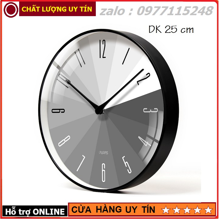 Đồng Hồ Treo Tường Kim Trôi Mẫu Hiện Đại