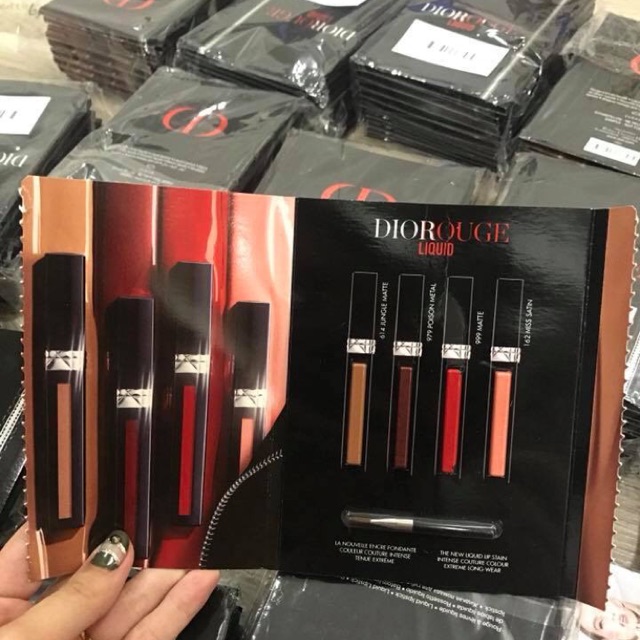 BẢNG SON MINI DIOR ROUGE LIQUID MATTE