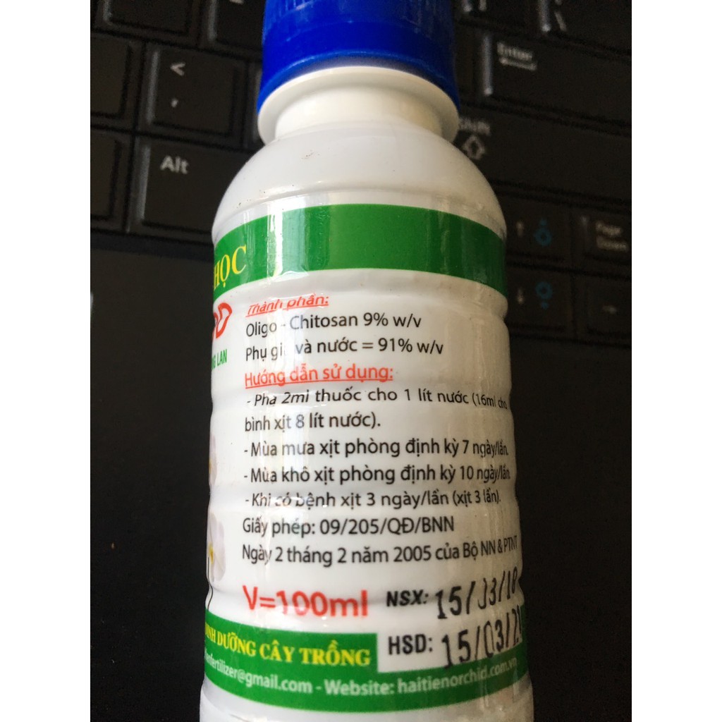 OLICIDE-9DD Chế phẩm sinh học phòng trừ nấm cho hoa Lan 100ml