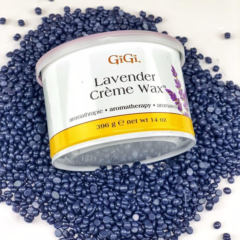 Tẩy Lông Wax GiGi Lavender Crème Wax Tinh Chất Hoa Oải Hương , Sáp Wax GiGi Wax Nóng Waxing Tẩy Lôn