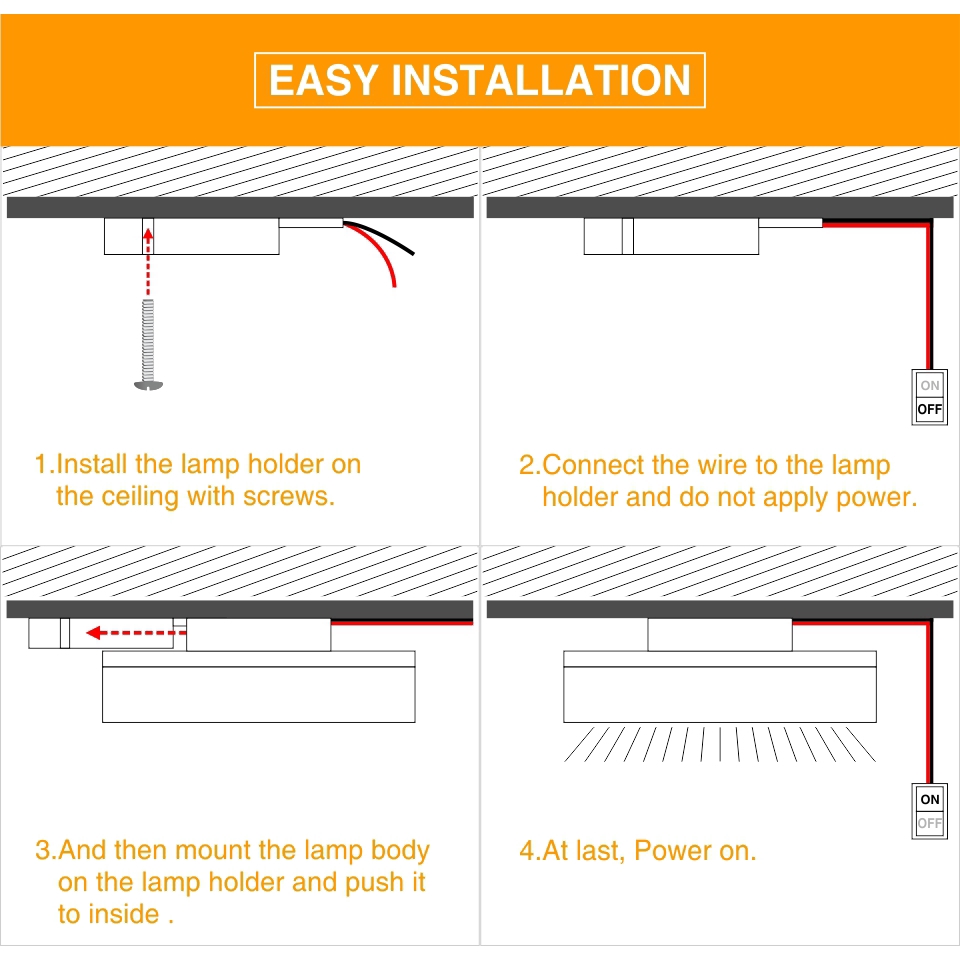 LED Ceiling Light 48W 36W 24W 18W 13W 9W LED Panel Lamp AC 85-265V For Home Lighting