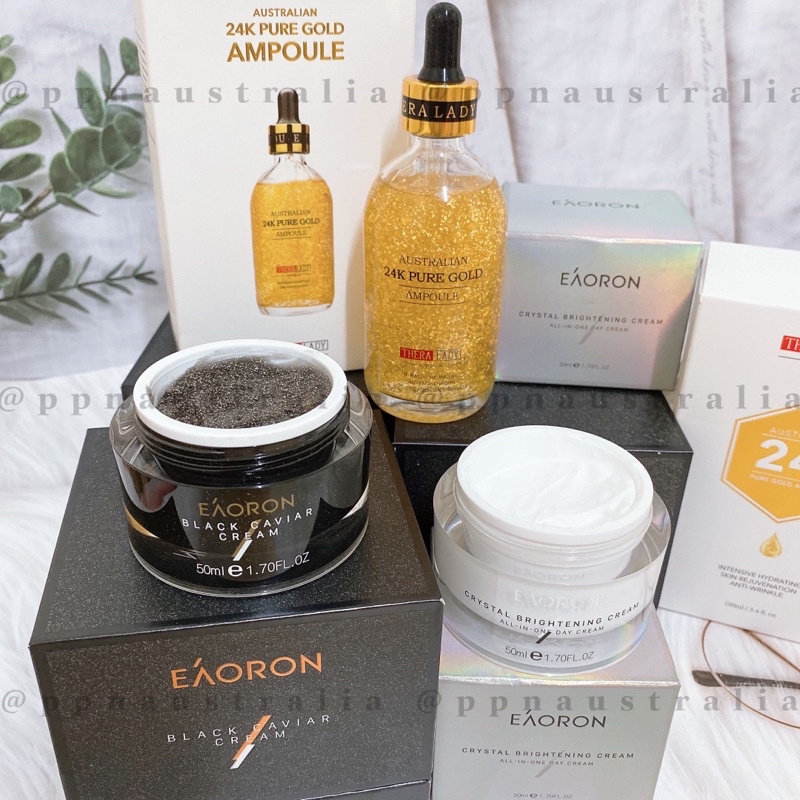 KEM EAORON CRYSTAL WHITE MOISTURISER SPF15 MẪU MỚI DATE 2024