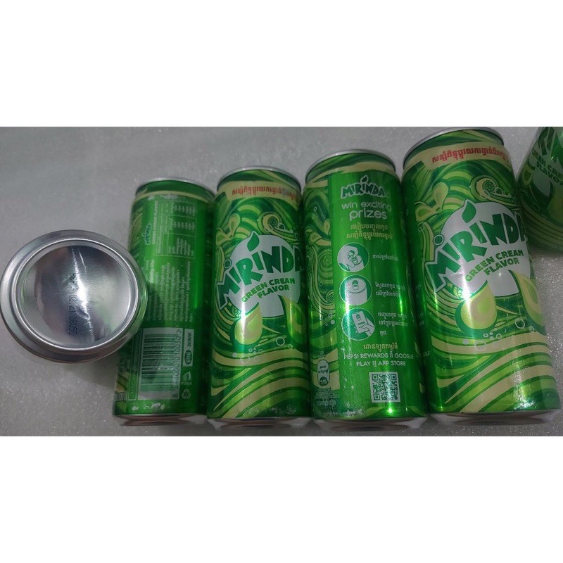 1 lon nước ngọt Mirinda thái lan 330ml