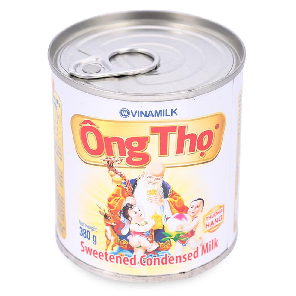 Sữa Đặc Ông Thọ Trắng Nắp Khui 380G