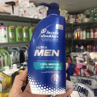 Dầu gội sạch gàu mát lạnh Head&Shoulder Ultra Men Cool Menthol 650ml
