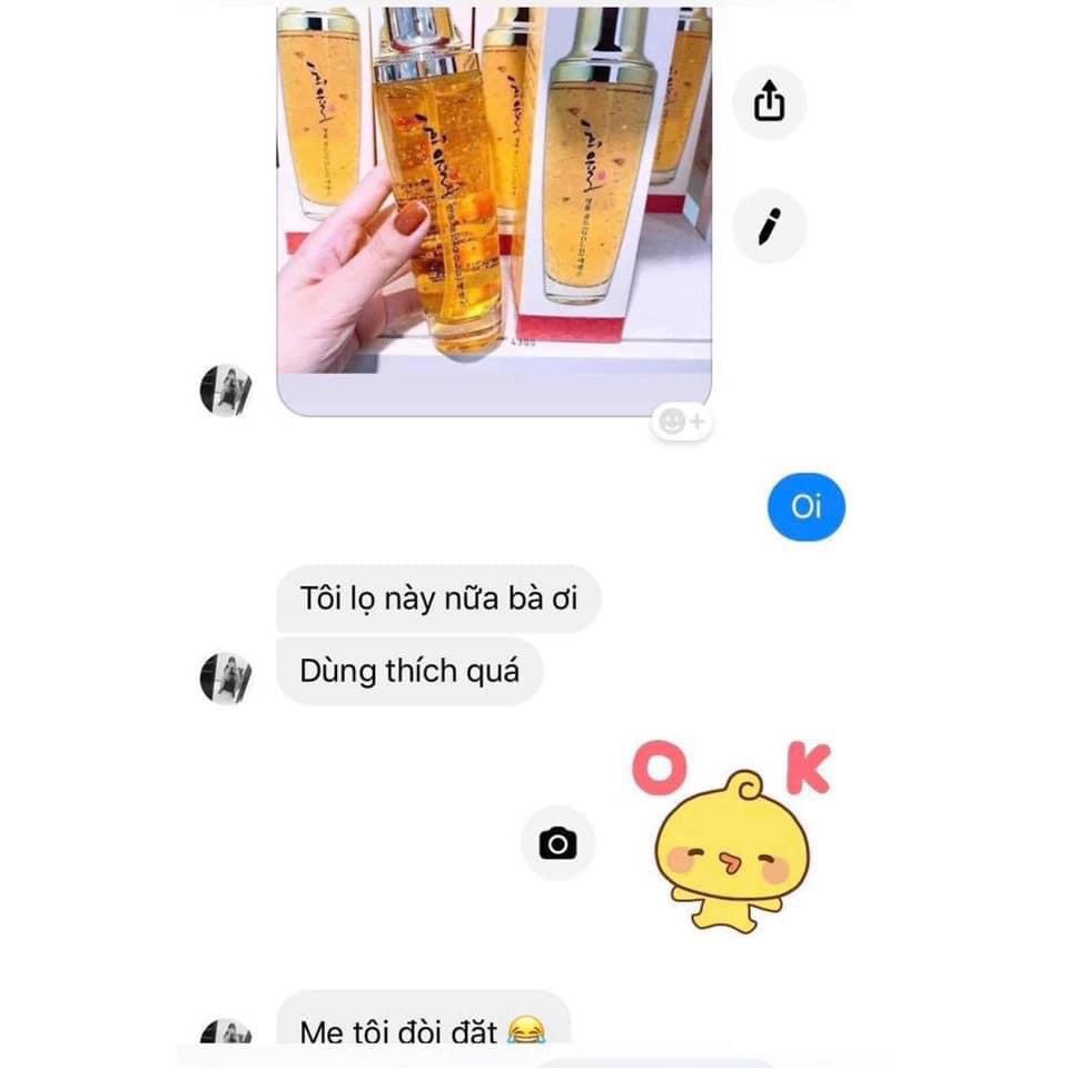 serum dưỡng ẩmFREESHIPserum chống lão hóa tinh chất vàng 24K Lebelage Heeyul Premium GoldHALIN221