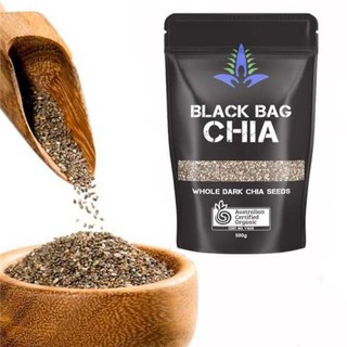Hạt Chia đen Úc Absolute Organic túi 500gr