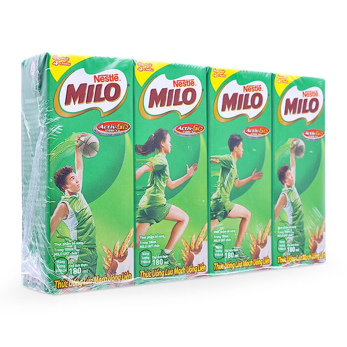 Thùng sữa Milo 180ml