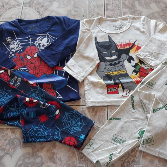Combo 2 bộ dài bé trai size 2 - 200k