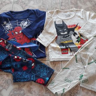 Combo 2 bộ dài bé trai size 2 - 200k