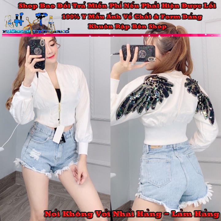 Áo Khoác Lửng Nữ Cao Cấp Phi Xà Cừ Cánh Tiên Siêu Hot mẫu mới thời trang 2020-hàng có sẵn | BigBuy360 - bigbuy360.vn