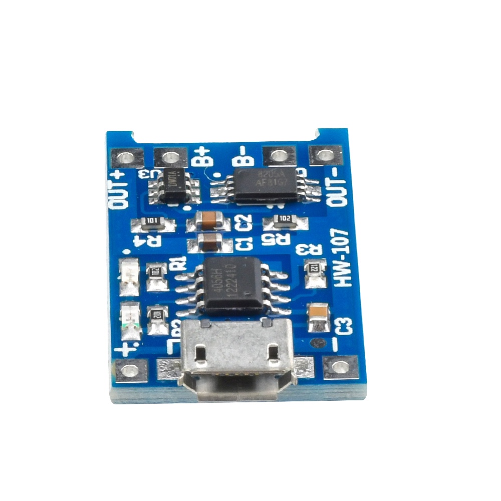 Mô đun sạc pin Lithium Micro Usb 5v 1a 18650 Tc4056A chuyên dụng