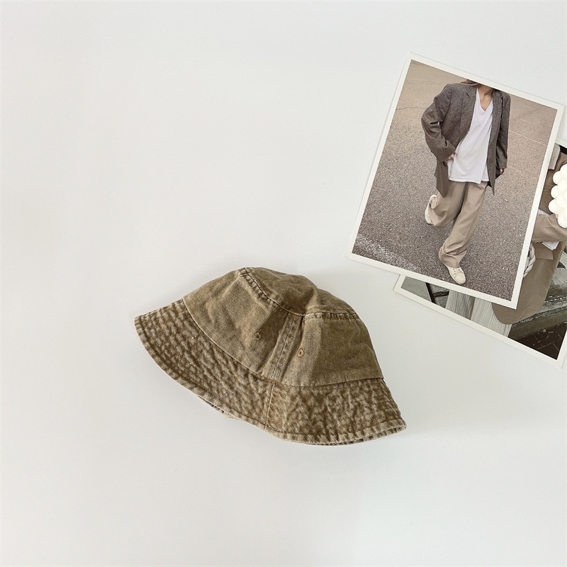 Mũ Tai Bèo Chống Nắng Vành Lớn Kiểu Retro Nhật Bản Dễ Thương Cho Bé