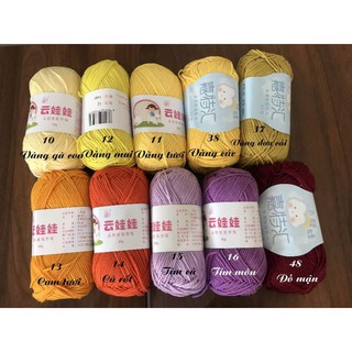 len sợi baby yarn 1,6mm