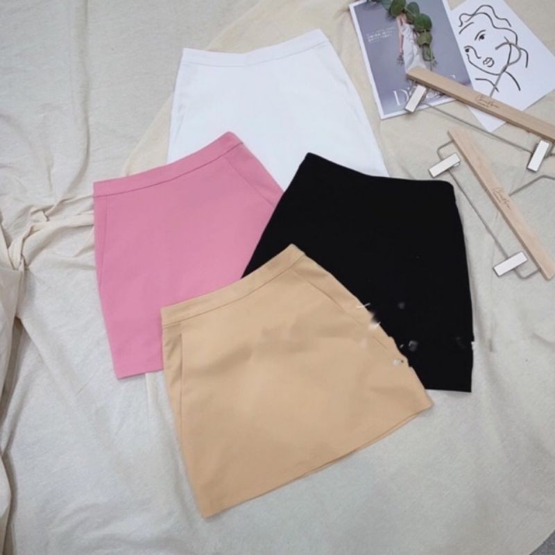 (big size) Chân váy A trong có quần C026