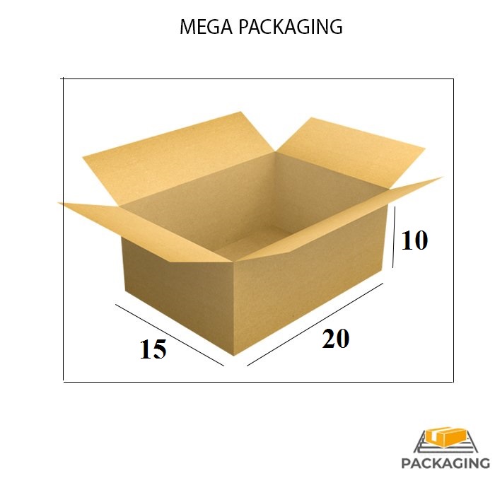 Bộ 10 Hộp Carton 20x15x10 Cm Thùng Carton Giá Rẻ