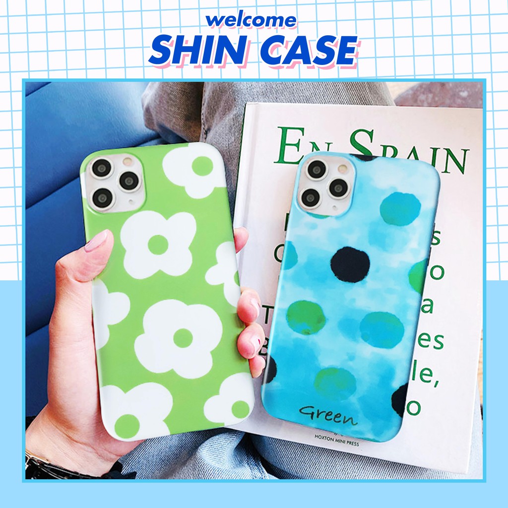 Ốp lưng iphone Hoa Chấm Bi IMD 5/5s/6/6plus/6s/6s plus/6/7/7plus/8/8plus/x/xs/xs max/11/11 pro/11 promax - Shin Case | BigBuy360 - bigbuy360.vn