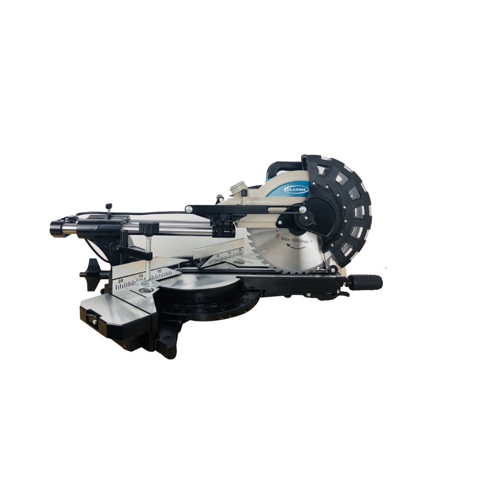 Xả Kho Máy cắt nhôm đa năng (thanh trượt) Classic CLA-1032, lưỡi 210mm cắt nghiêng 45 độ - Hàng chính hãng