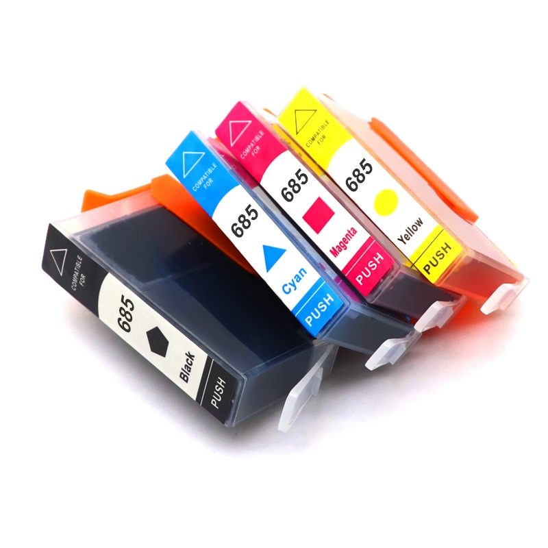 Bộ 4 Hộp Mực hp685 XL HP 685XL HP 685 685 XL Chất Lượng Cao