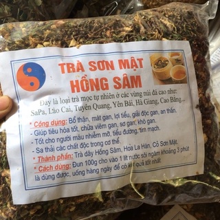 Trà Sơn Mật Hồng Sâm - nhiều hoa, cỏ ngọt thơm loại 1