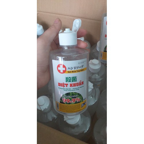 [DIỆT KHUẨN] Gel rửa tay khô diệt khuẩn Mrfresh 500ml cao cấp