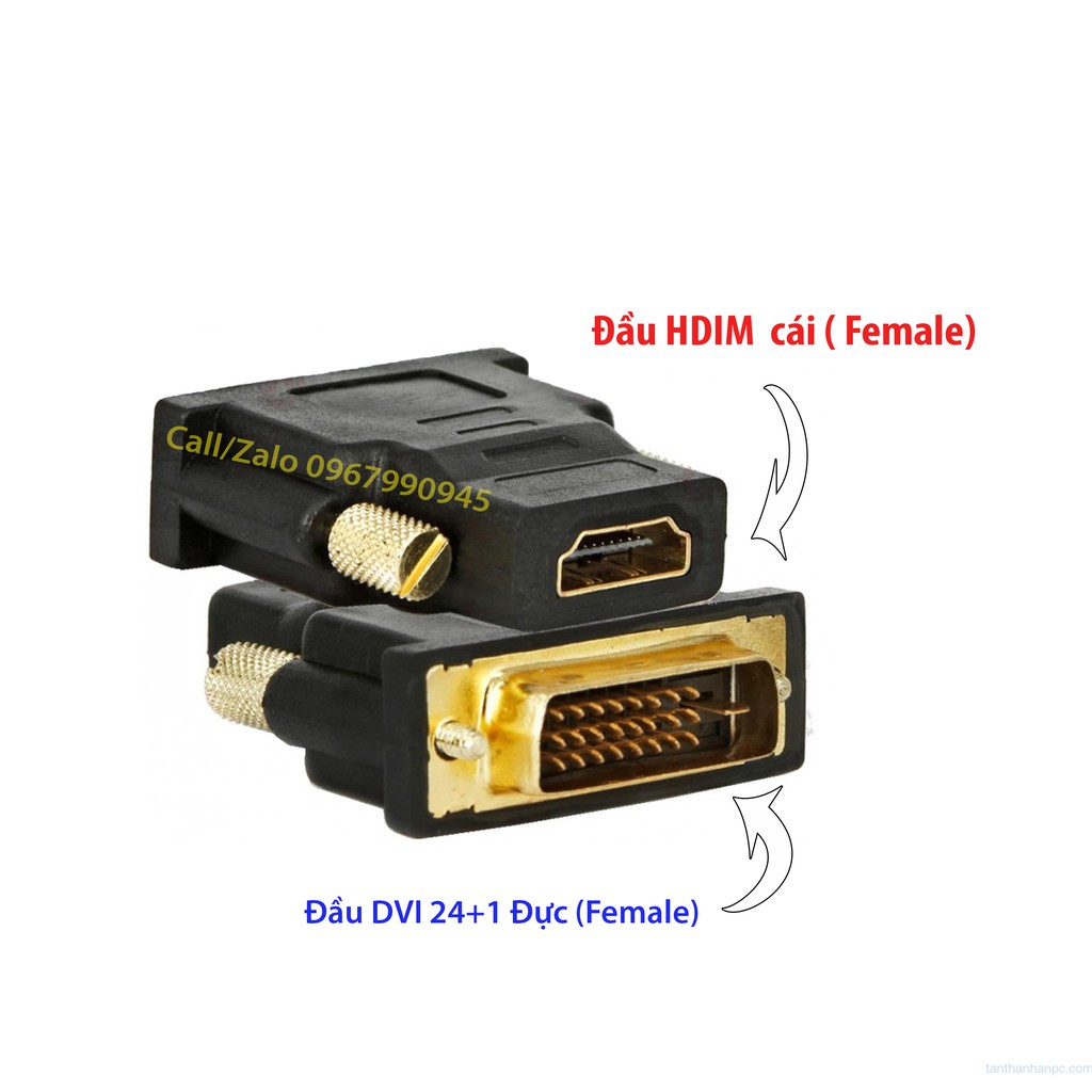 Đầu chuyển đổi DVI Sang HDMI