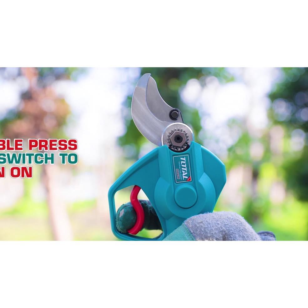 Kéo tỉa cây, hàng rào, máy cắt cành dùng pin sạc 20V TOTAL TSSLI2001 Brushless motor