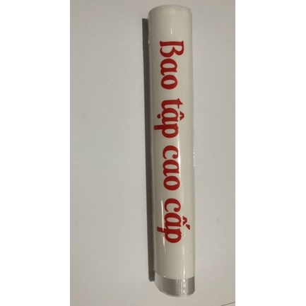 Bao niLon khổ 148 x 200mm bao sách niLon khổ 170 x 240 cuộn bao tập có 10 cái bao tập là 1 cuộn