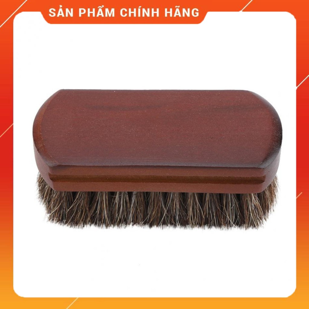 Bàn chải lông ngựa cao cấp loại nhỏ dễ sử dụng - Da Thuộc Sài Gòn