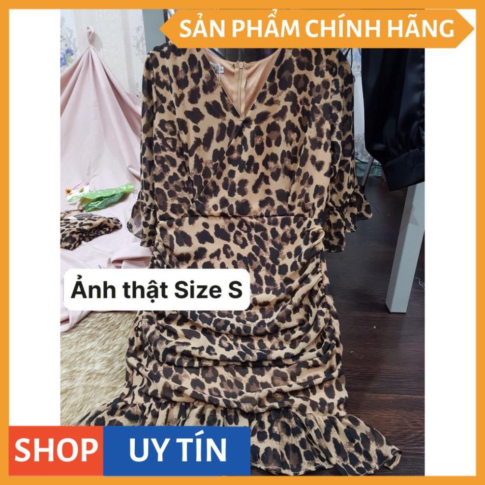 Đầm ôm  cổ V, họa tiết da beo sang chảnh  tôn da, đi chơi đi tiệc hay cafe đều hợp, hàng cao cấp có lót dày mịn - Đ0092 | BigBuy360 - bigbuy360.vn